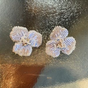 MIGNONNE GAVIGAN Beaded Floral Earrings